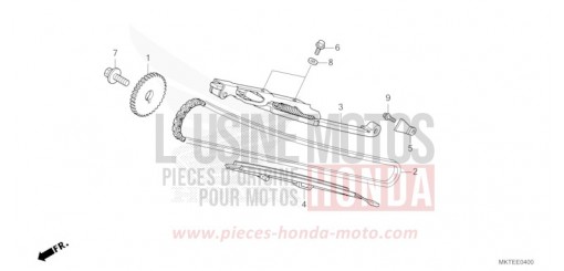 CHAINE A CAMES/TENDEUR ADV750S de 2025